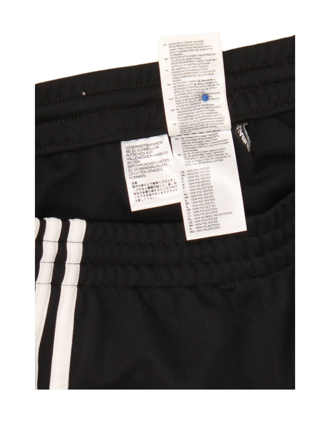 Pantalón De Chándal Adidas Hombre Grande Negro Poliéster
