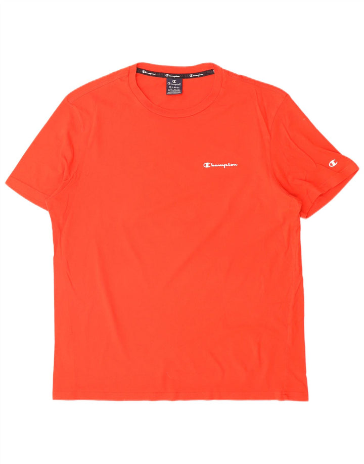 CHAMPION Camiseta para hombre Top 2XL Algodón rojo