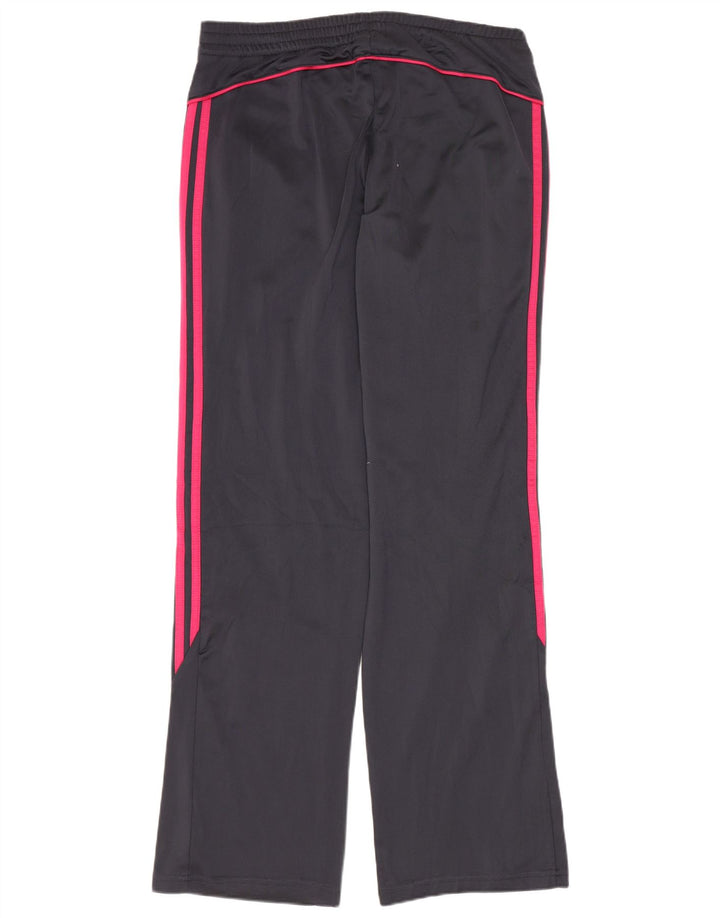 ADIDAS Pantalones de chándal para mujer UK 8/10 Small Gris Poliéster