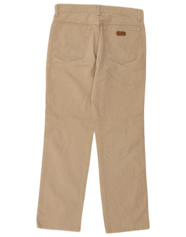 Wrangler Pantalones Casuales Rectos Para Hombre W30 L29 Beige