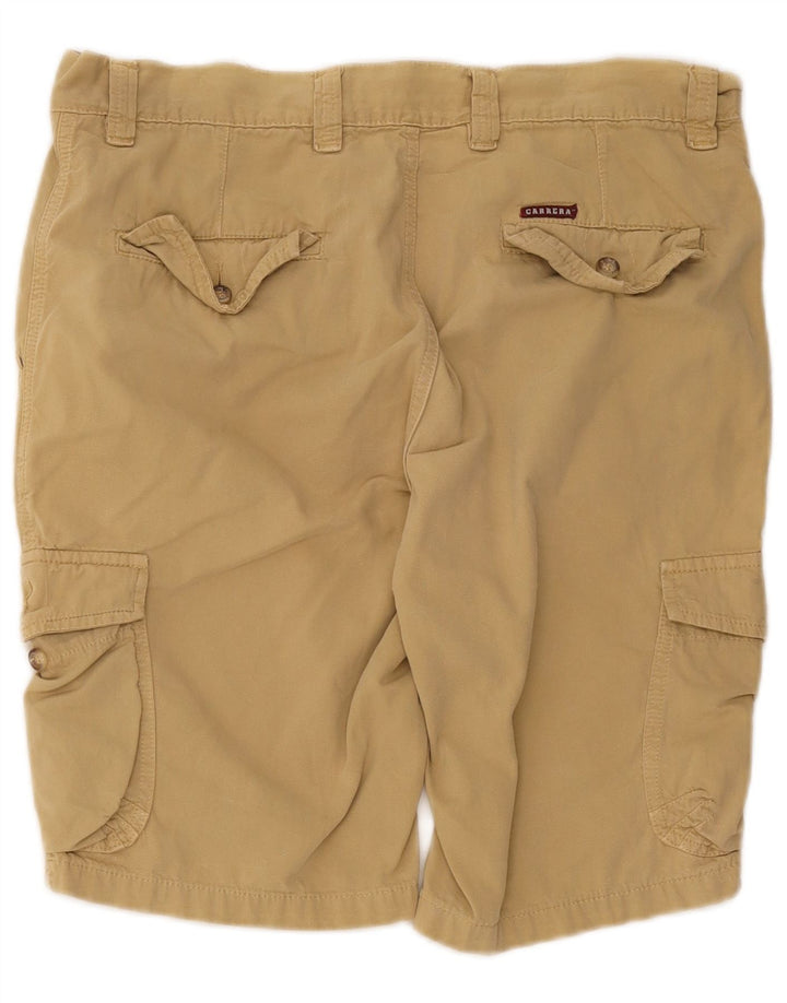 Carrera Pantalones cortos tipo cargo para hombre W34 Large Beige