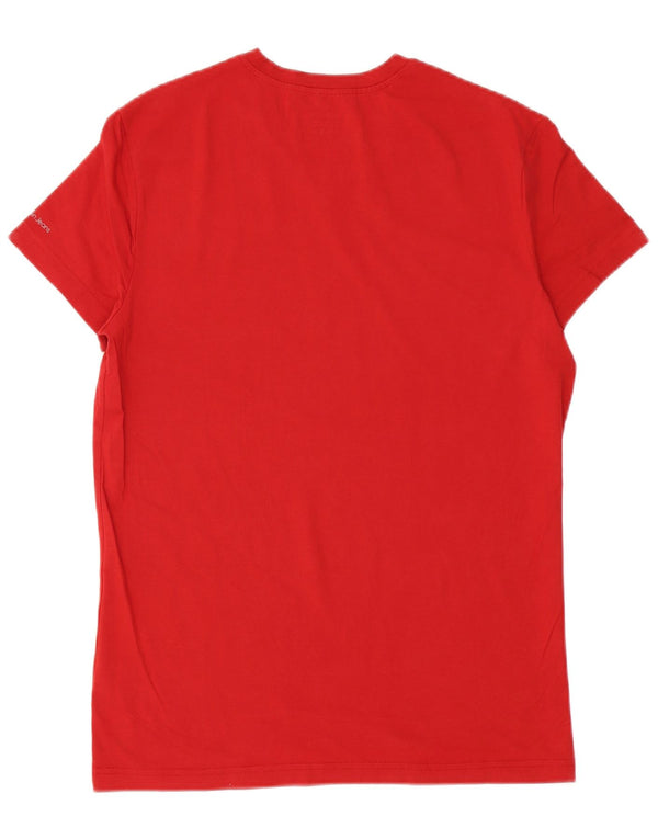 Calvin Klein Jeans Mens T-Shirt Top XL Red Cotton