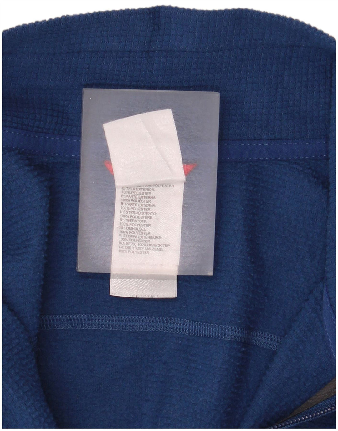 The North Face Jersey de forro polar con cuello y cremallera para hombre Poliéster azul marino medio