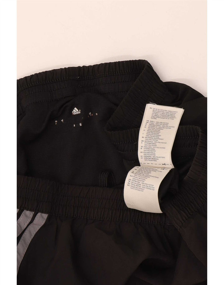 Adidas Pantalones cortos deportivos para hombre XL Negro Poliéster