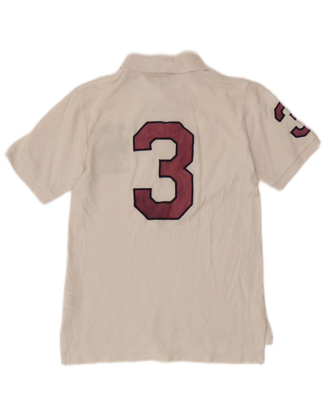 POLO RALPH LAUREN Polo gráfico para niño 7-8 años Pequeño Blanco Algodón