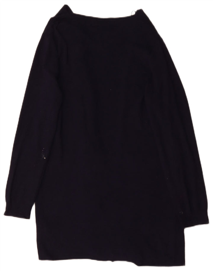 Marks & Spencer - Cárdigan largo para mujer, talla 40, tamaño mediano, azul marino