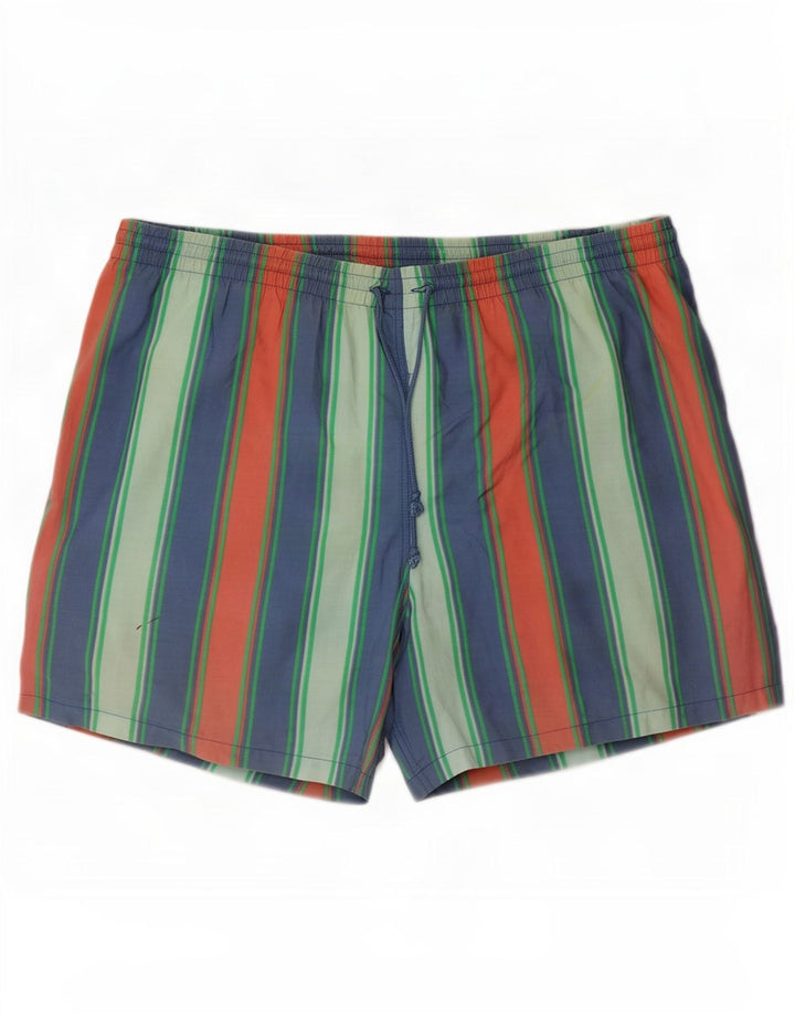 Bañador Hombre Trussardi IT 48 Medium Algodón A Rayas Multicolor