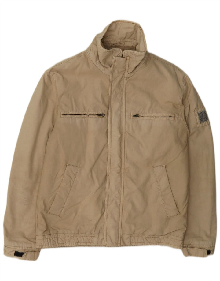 Murphy & Nye Chaqueta utilitaria de corte regular para hombre UK 38 Algodón beige medio