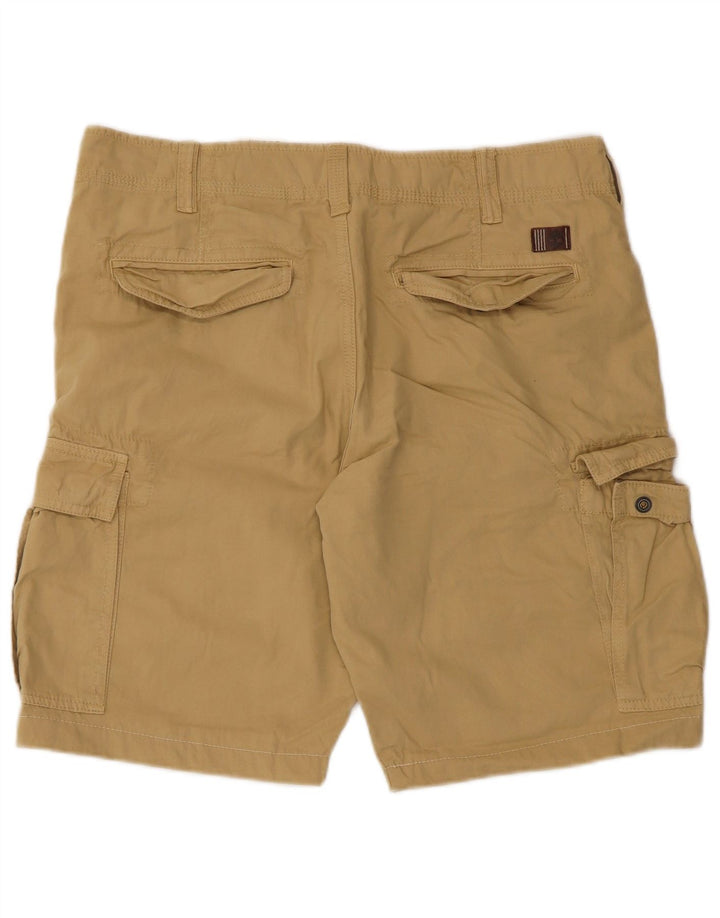 Timberland Shorts Cargo Hombre W33 Algodón Beige Medio