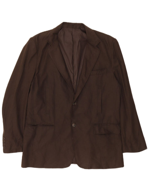 Zara Chaqueta Blazer De 2 Botones Para Hombre EU 54 XL Marrón