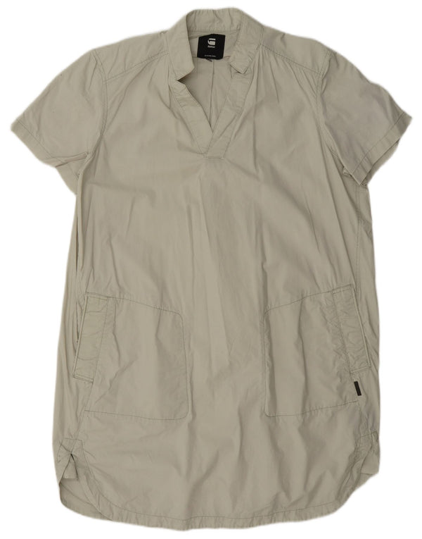 Vestido recto para mujer G-Star UK 46 Grande Algodón verde