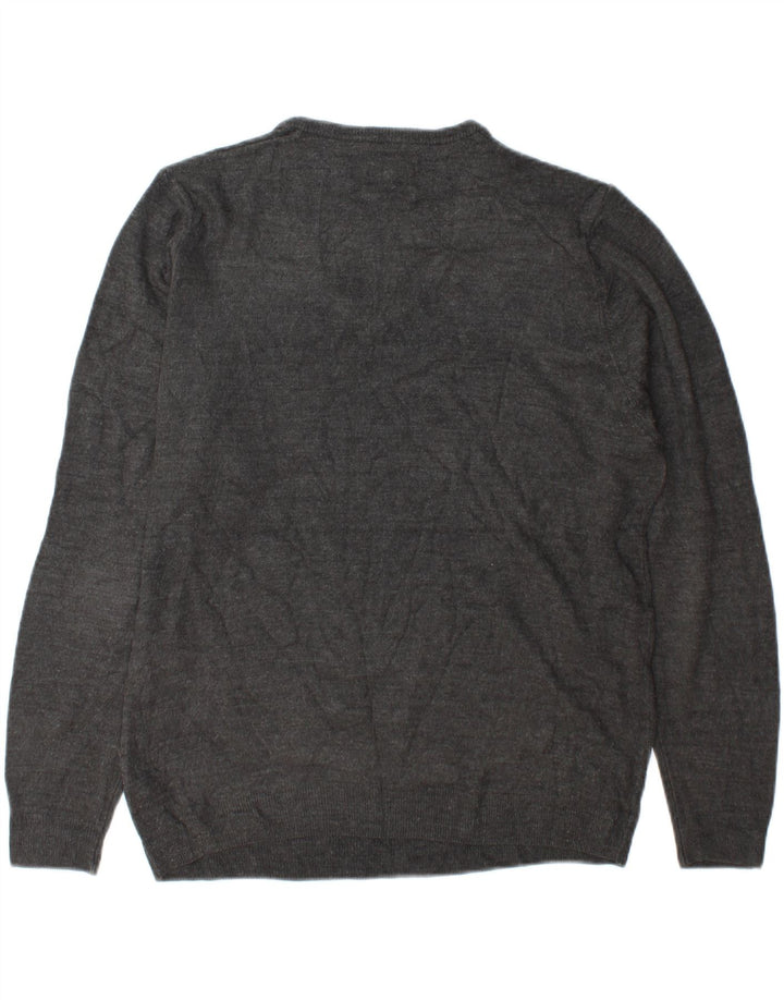Marks & Spencer Suéter con Cuello en V para Hombre Acrílico Gris Grande