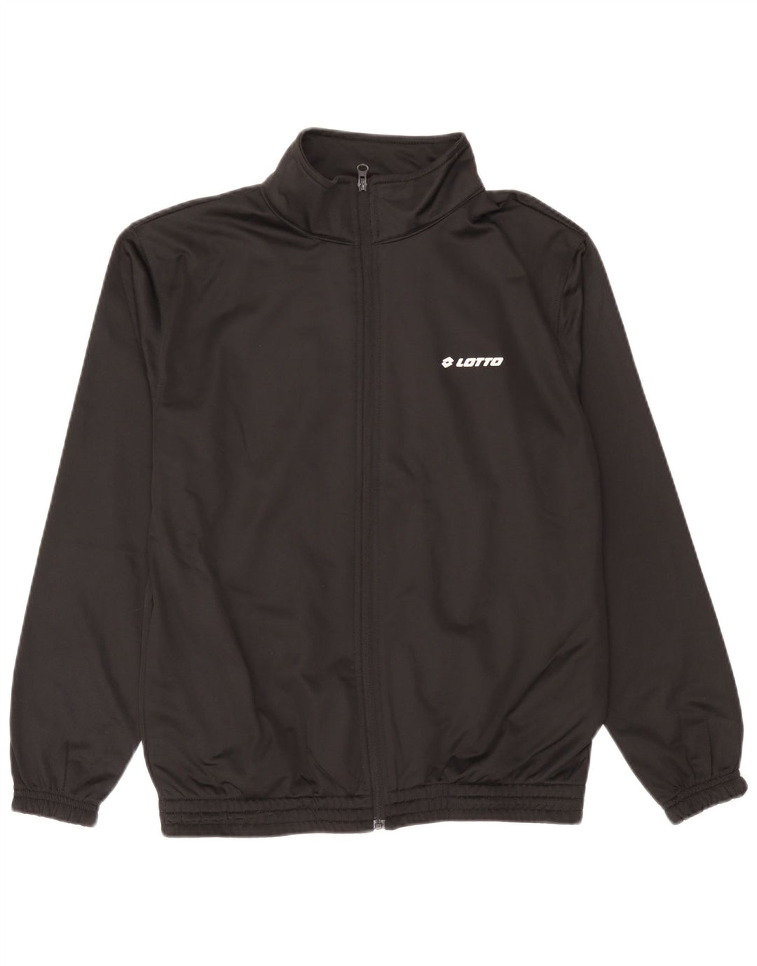 Lotto Hombre Chándal Top Chaqueta Mediana Negro Poliéster