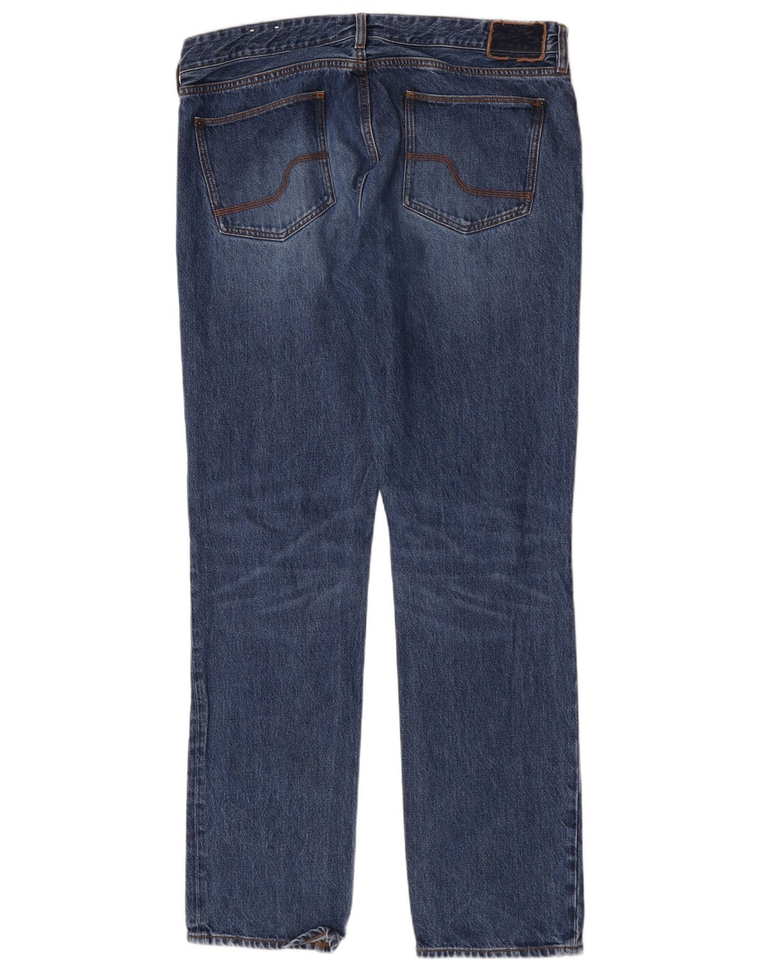 Vaqueros rectos para hombre Fat Face W38 L34 Algodón azul