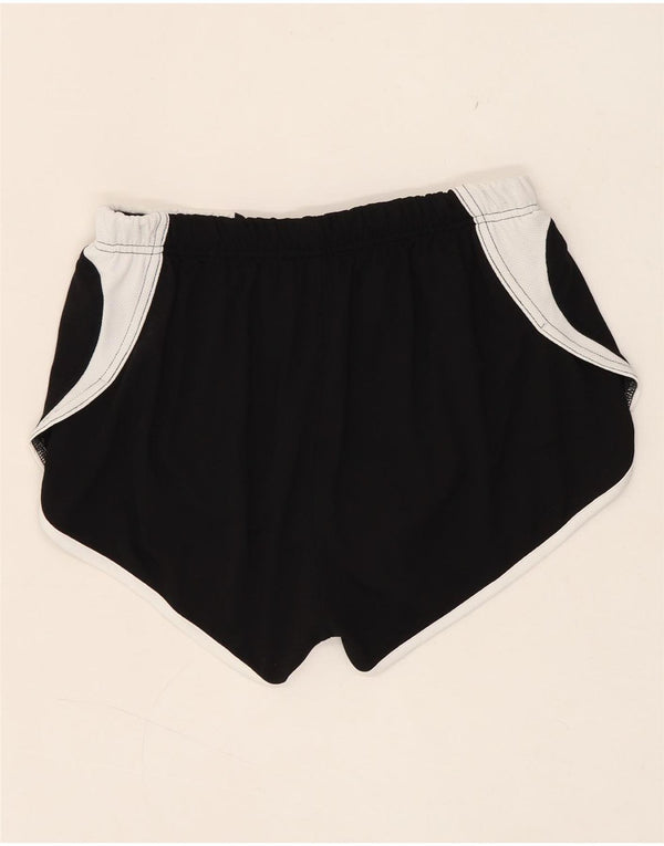 ASICS Pantalones cortos deportivos para mujer UK 44 Mediano Negro Colorblock Poliéster