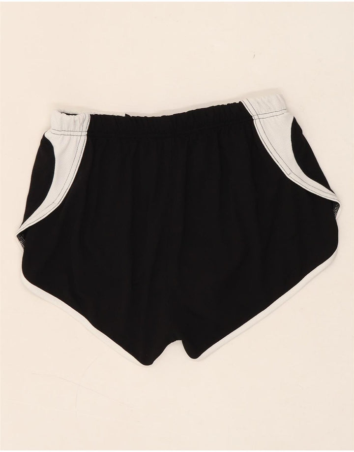 ASICS Pantalones cortos deportivos para mujer UK 44 Mediano Negro Colorblock Poliéster