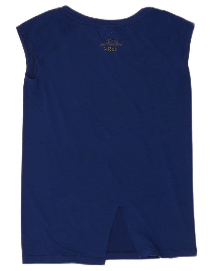 RAB Camiseta sin mangas para mujer UK 8 Small Azul marino