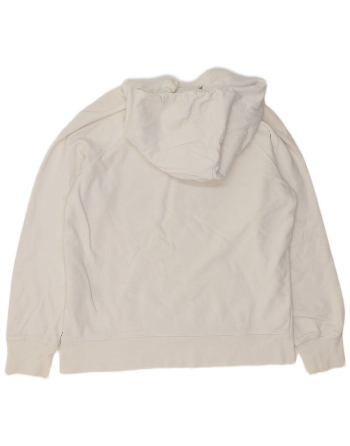 LEVI'S Jersey con capucha gráfica para hombre pequeño de algodón blanco