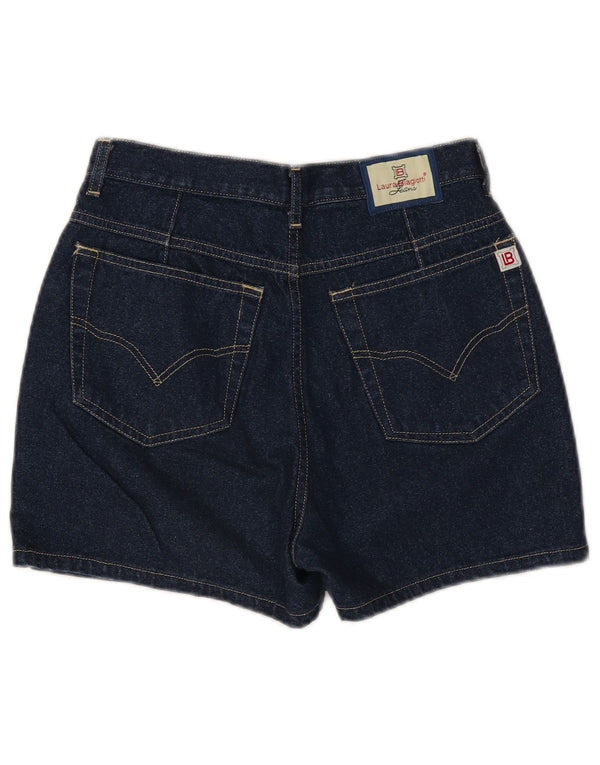 Shorts Vaqueros Mujer Laura Biagiotti W30 Medio Azul Marino Algodón