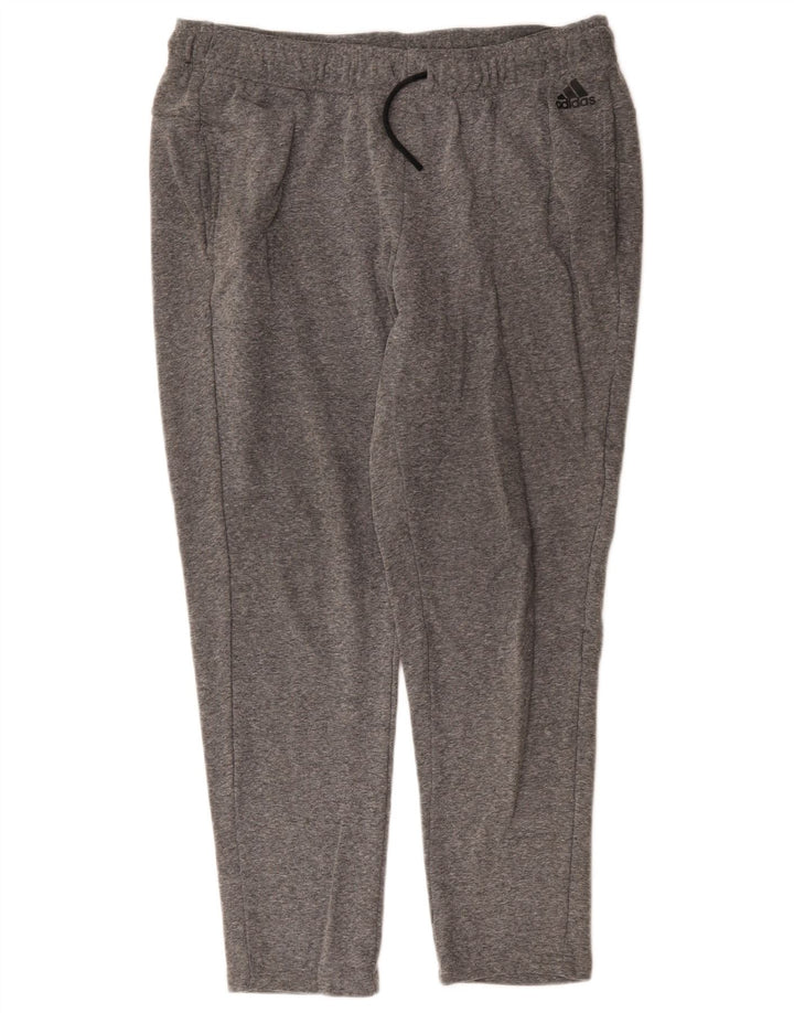 Adidas - Pantalón de chándal para hombre, color gris grande