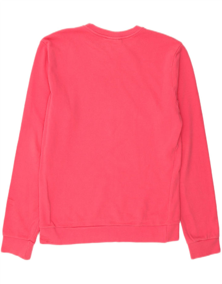 AMERICANINO Sudadera con gráfico para Hombre Jersey Grande de algodón Rosa