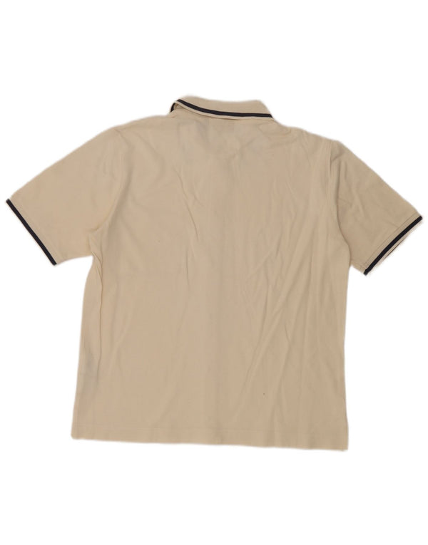 Diadora Camisa Manga Corta Hombre Algodón Blanco Mediano