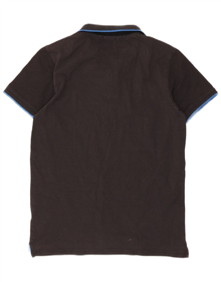 Asociación de Polo de EE. UU. Camisa Hombre Mediana Negra