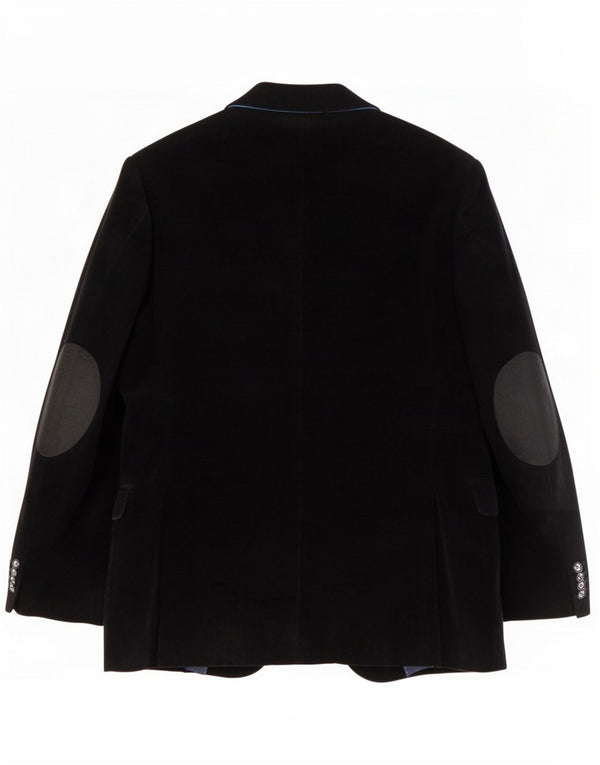 Tommy Hilfiger Chaqueta tipo blazer a medida con 2 botones para hombre UK 46 Small Black