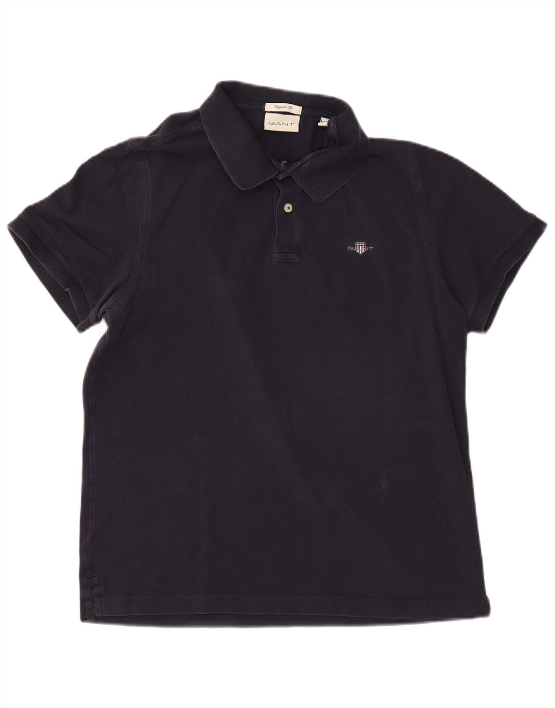 Gant Polo Regular Fit De Algodón Azul Marino Grande Para Hombre
