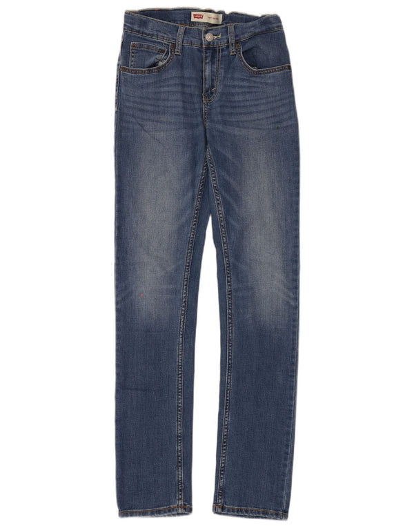 Levi's Vaqueros pitillo 510 para niños 11-12 años W26 L30 Algodón azul