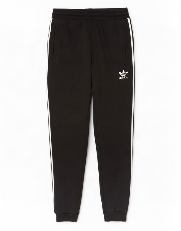 Adidas Hombre Pantalones De Chándal Joggers Medium Negro Algodón