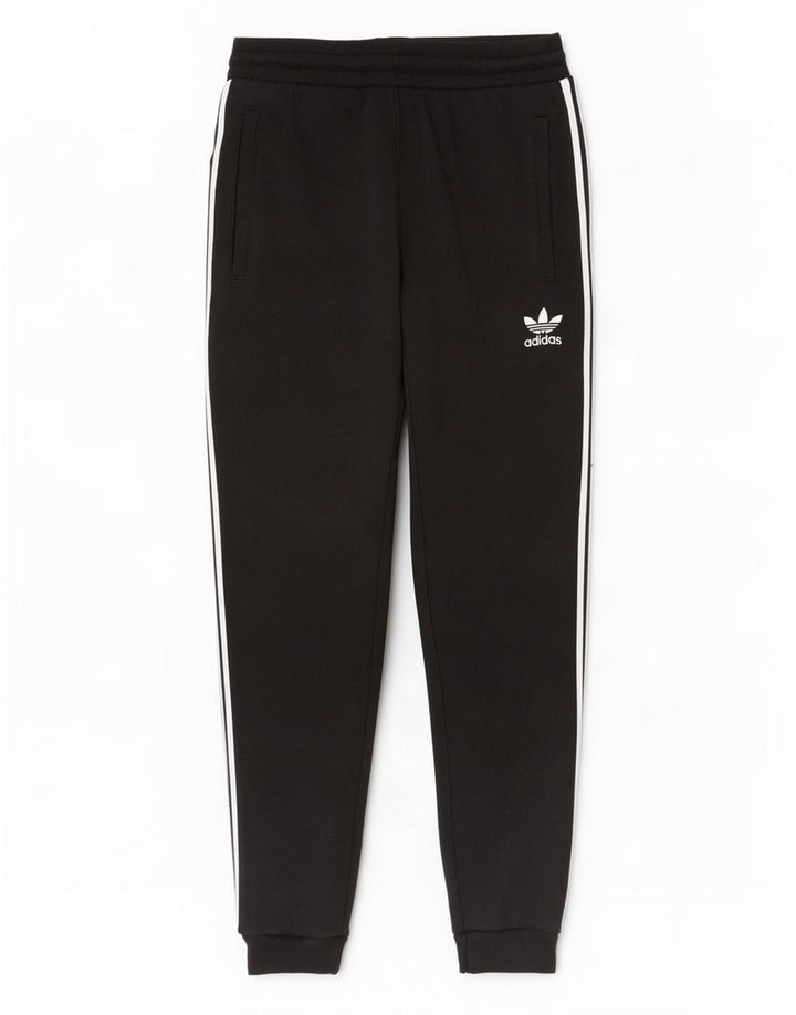 Adidas Hombre Pantalones De Chándal Joggers Medium Negro Algodón