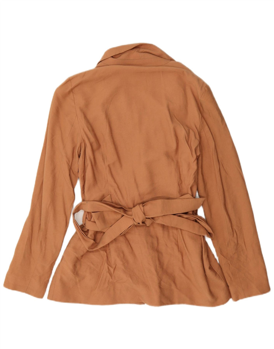 Topshop Chaqueta tipo blazer para mujer UK 8 Small Viscosa beige