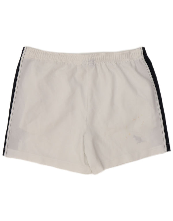 AUSTRALIAN L'ALPINA Pantalones cortos deportivos para hombre IT 52 XL Blanco Colorblock Poliéster