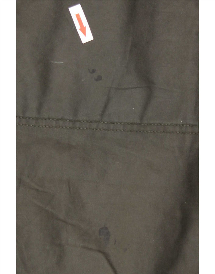 MINT VELVET Chaqueta parka con capucha para mujer UK 10 Small Khaki