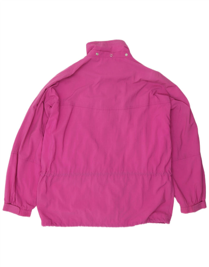 Diadora Chaqueta de chándal extragrande para mujer, talla 40, poliamida morada mediana