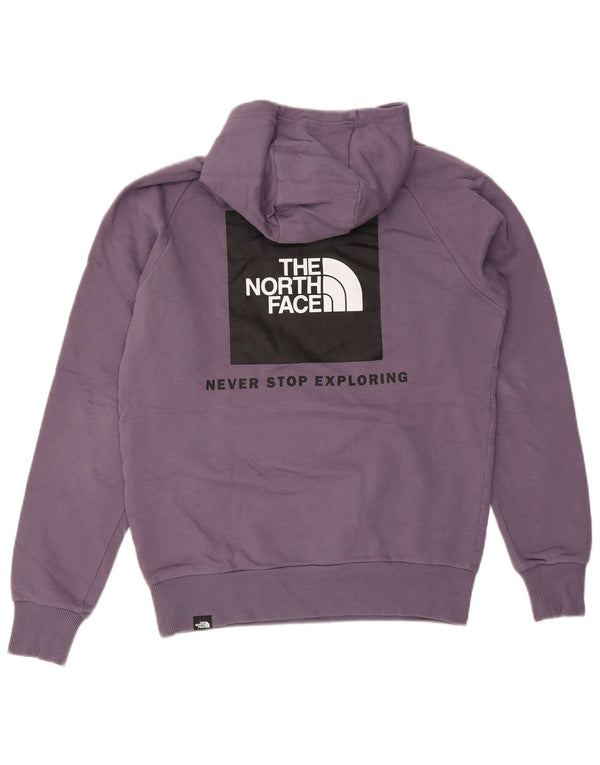 The North Face Jersey Con Capucha Gráfica De Algodón Morado Medio | Hombre
