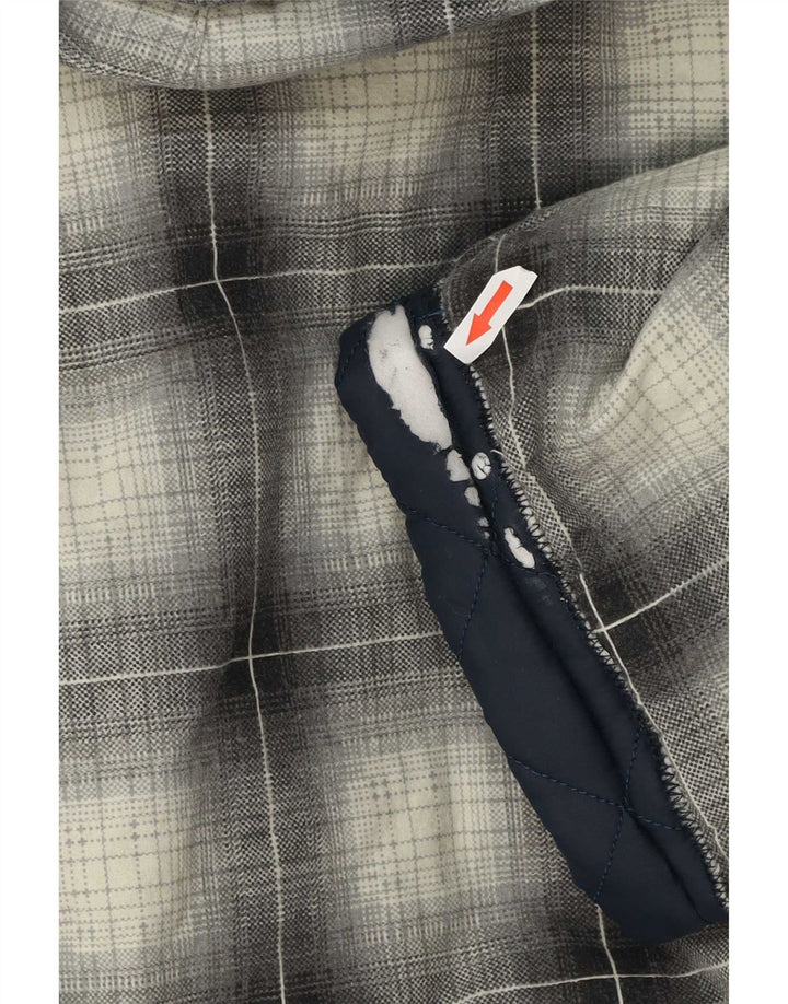 Belfe & Chaqueta acolchada reversible de gran tamaño para mujer UK 44 Azul marino mediano