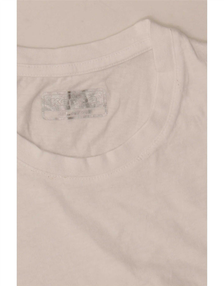 Kappa Camiseta Hombre Top XL Blanco