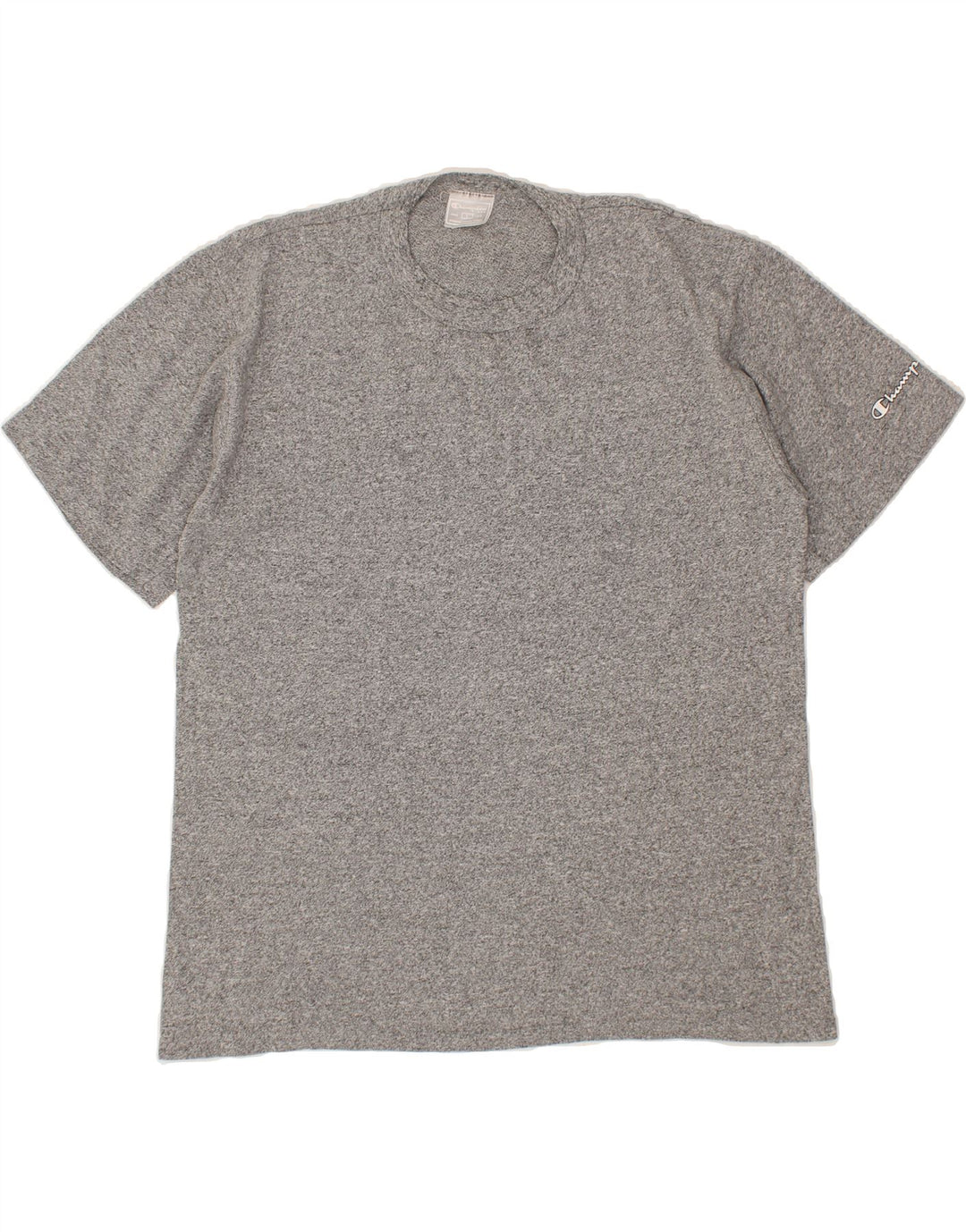 CHAMPION Mens T-Shirt Top Large Grey Flecked Vintage Champion and Second-Hand Champion from Messina Hembry 