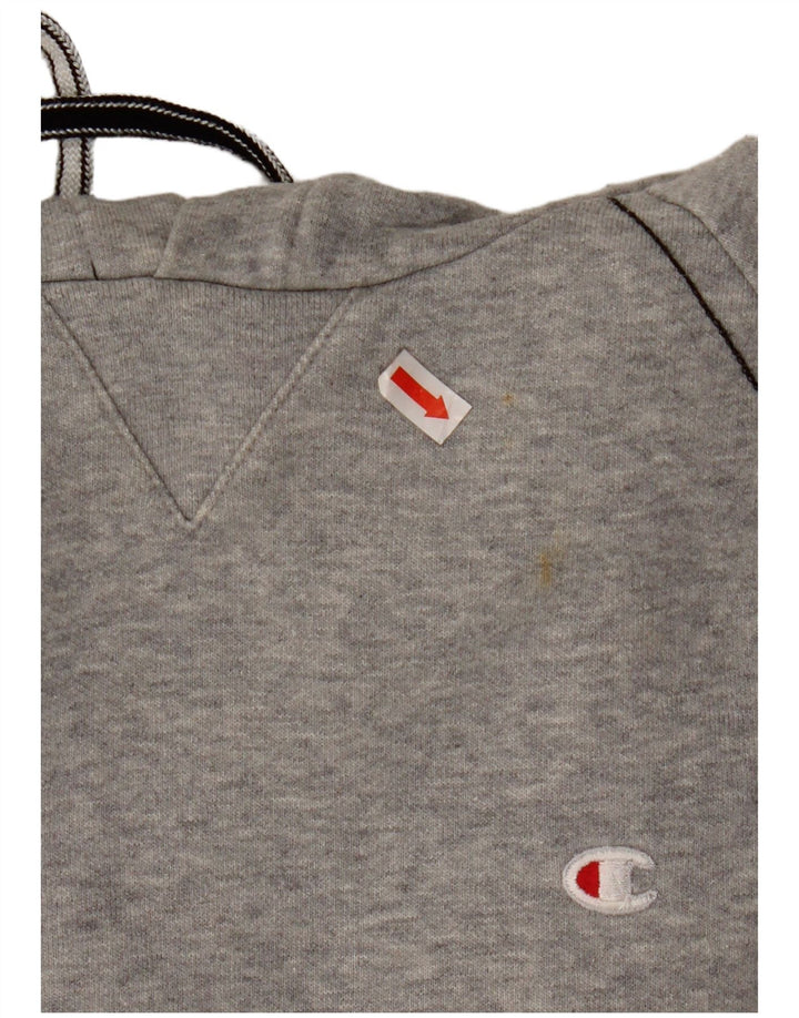 CHAMPION Jersey con capucha para hombre de algodón gris medio