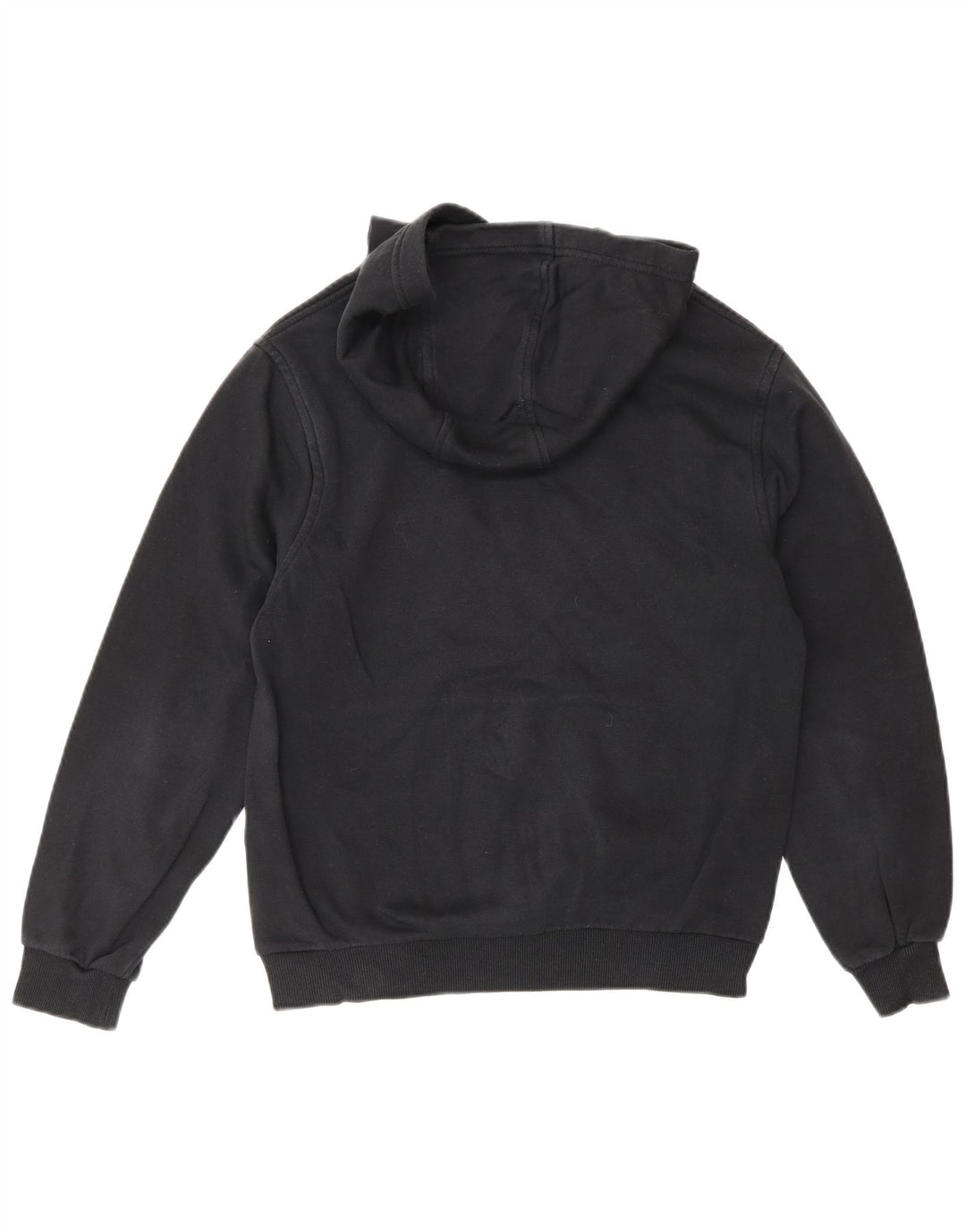 Nike - Sudadera con capucha para niños (12-13 años, talla grande, algodón negro)