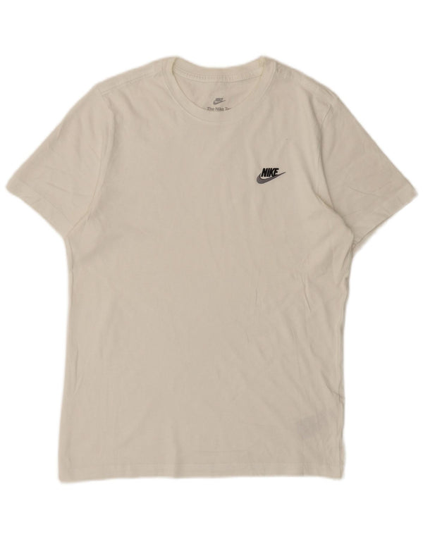 Camiseta Nike Hombre Top Small Blanco Algodón
