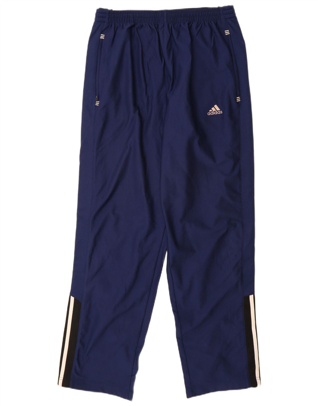 ADIDAS Pantalón de chándal Climalite para hombre, talla grande, color azul marino
