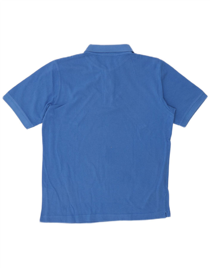 KAPPA Polo Hombre Algodón Azul Medio