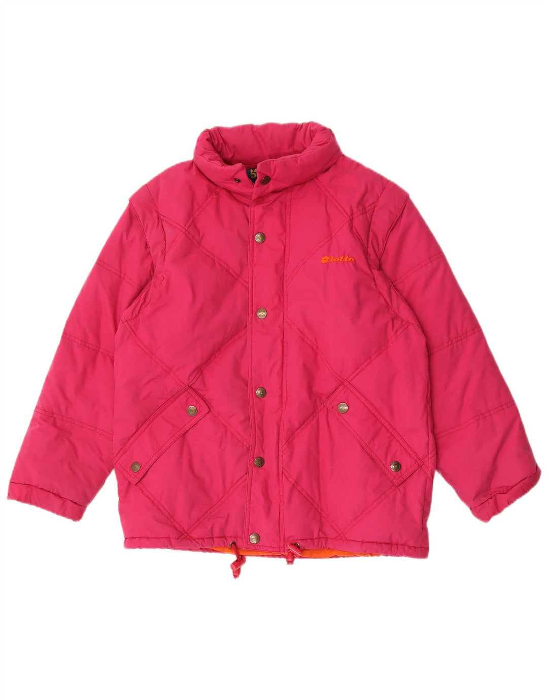 Lotto Chaqueta Acolchada Con Capucha Para Mujer UK 42 Medium Pink