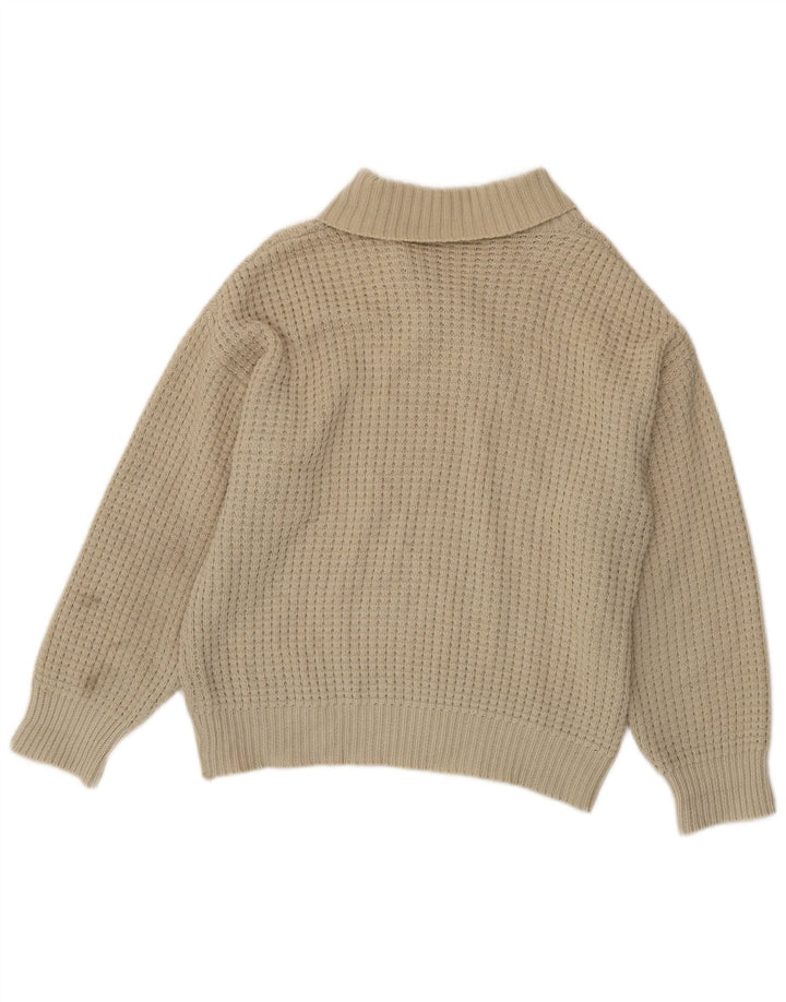 Sorogas Jersey con cuello tipo chal para hombre IT 50 Large Beige