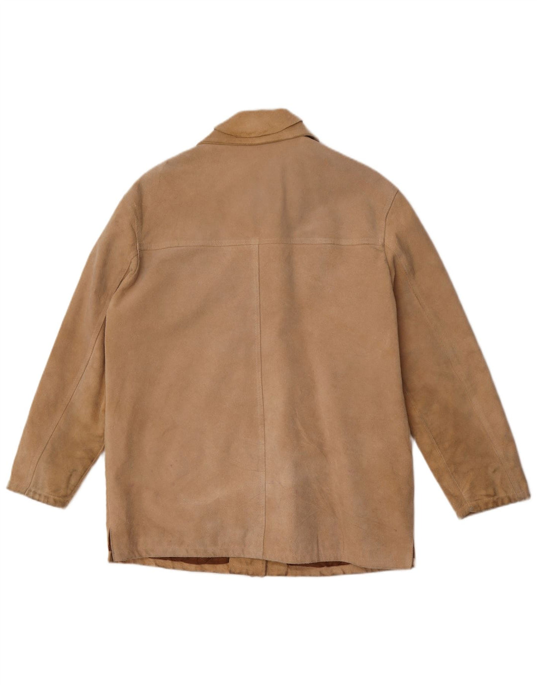 Chaqueta de ante vintage para mujer IT 44 Cuero beige medio