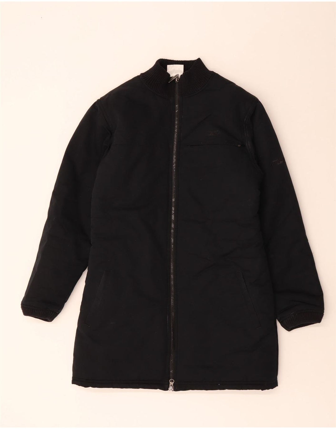 Reebok Abrigo acolchado extragrande para mujer UK 10 Small Black