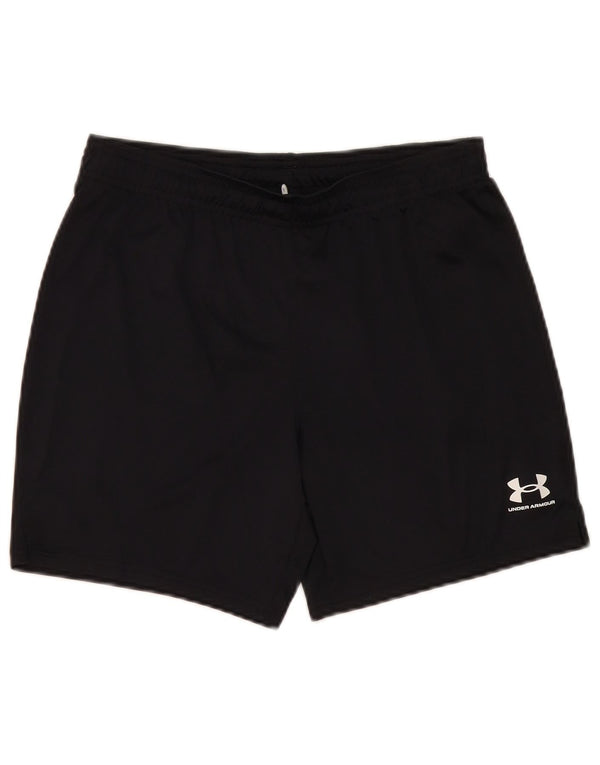 Under Armour Pantalones cortos deportivos para niño 13-14 años XL Negro Poliéster